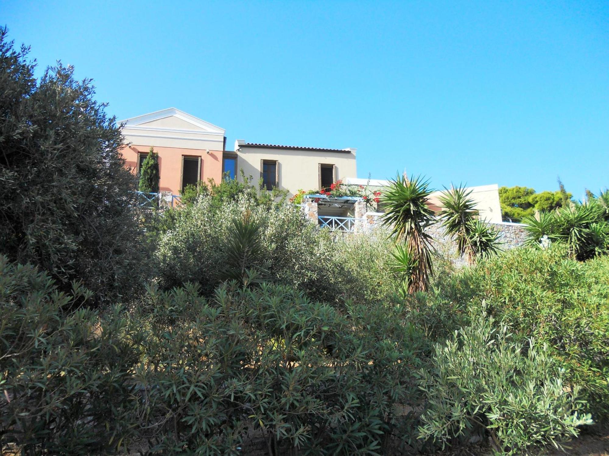Charming House With Sea View In Chrousa, Fenced Garden Vakantiehuis