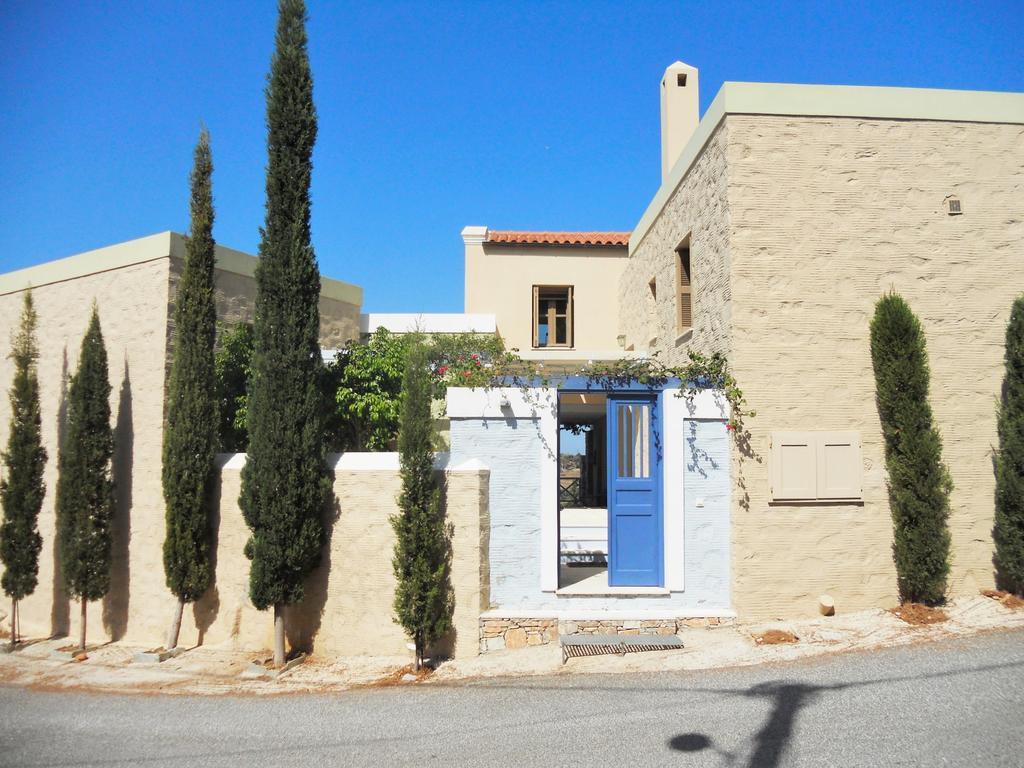 Charming House With Sea View In Chrousa, Fenced Garden *