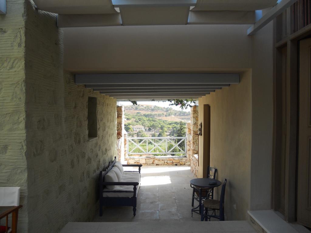 Charming House With Sea View In Chrousa, Fenced Garden Chrousa