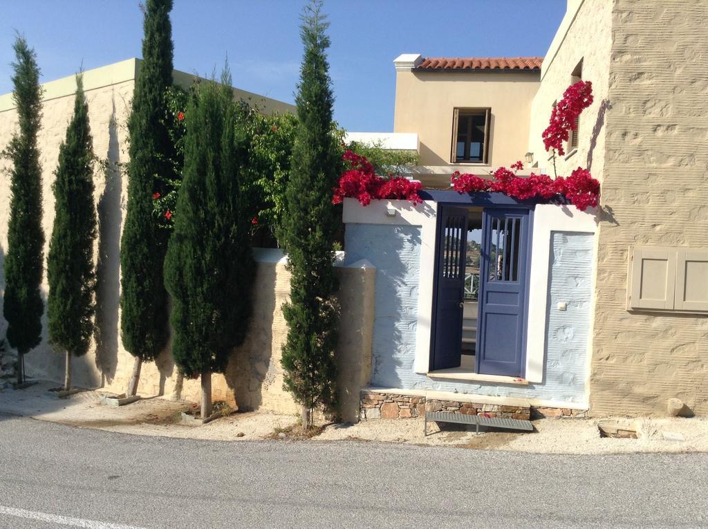 Charming House With Sea View In Chrousa, Fenced Garden Chrousa